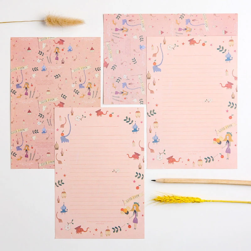 36pcs Envelope for Letters  Flowers Ins Retro Romance Envelopes for Invitations Wedding Greeting Card Letter Paper Stationery