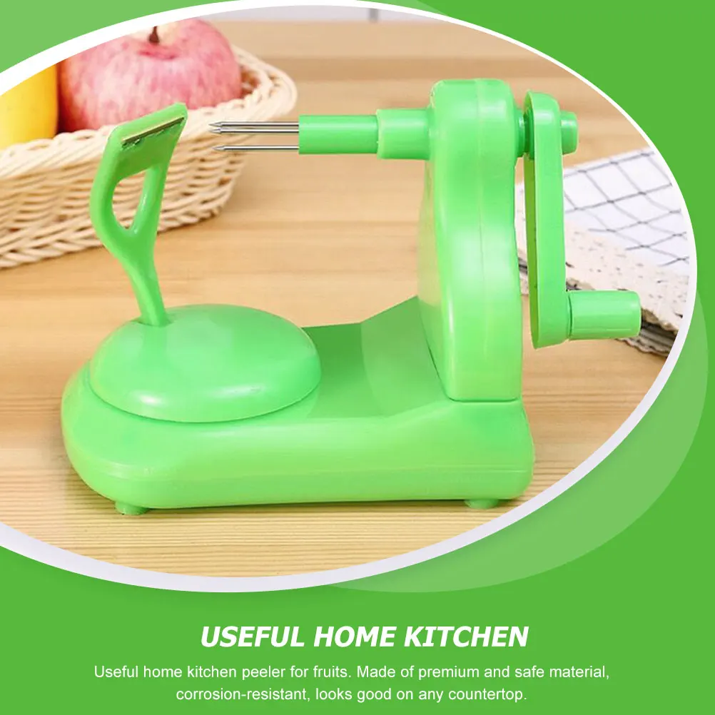 

Multifunctional Fruit Peeler Reusable Manual Kitchen Tool for Apples Peeling Easy Clean Plastic Stainless Steel