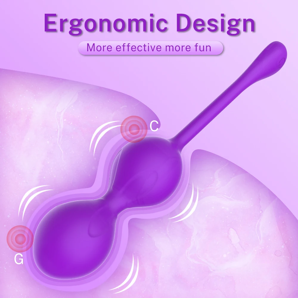 Силиконовый пульт дистанционного управления в форме вагины с двойными шариками, вибратор-пуля, секс-игрушки, упражнения Кегеля, прыгающее яйцо для женщин