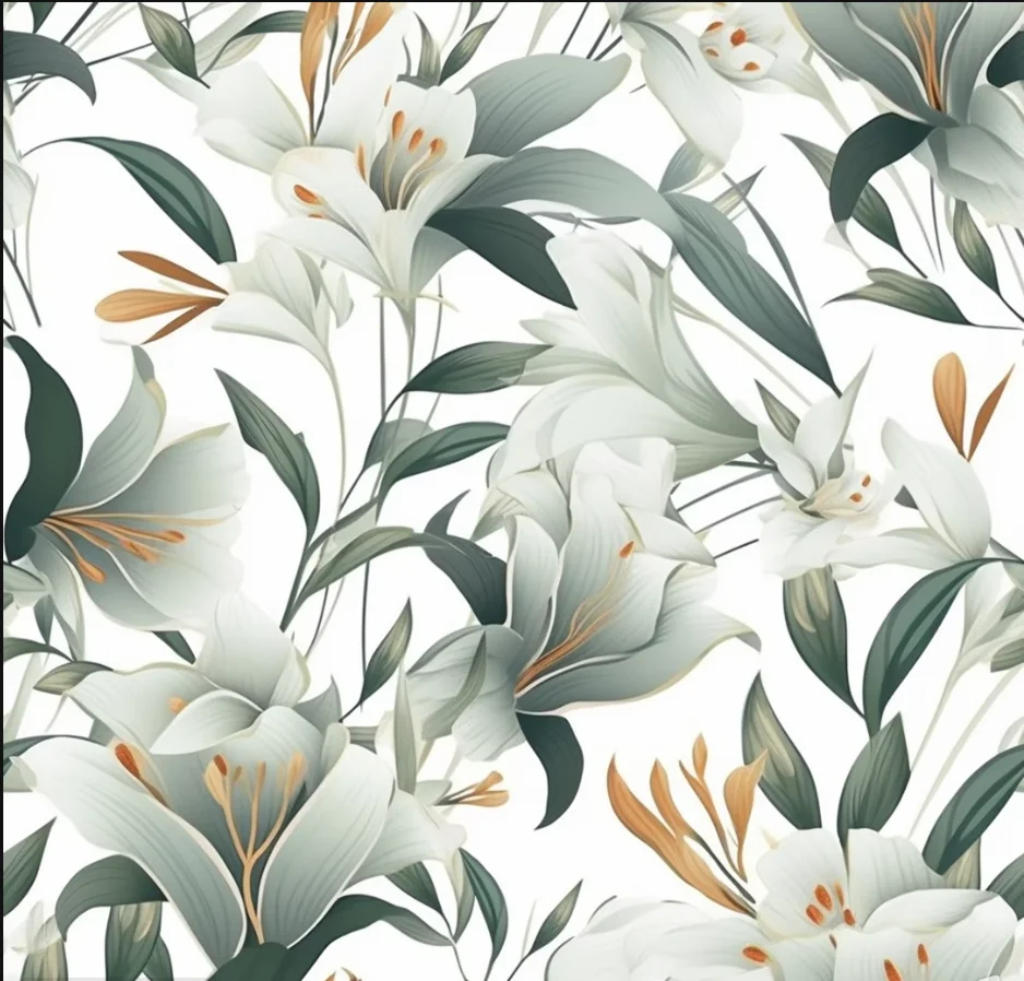 Customized mural wallpaper American peony flower leaf wallpaper living room bedroom TV background wall decoration wallpaper