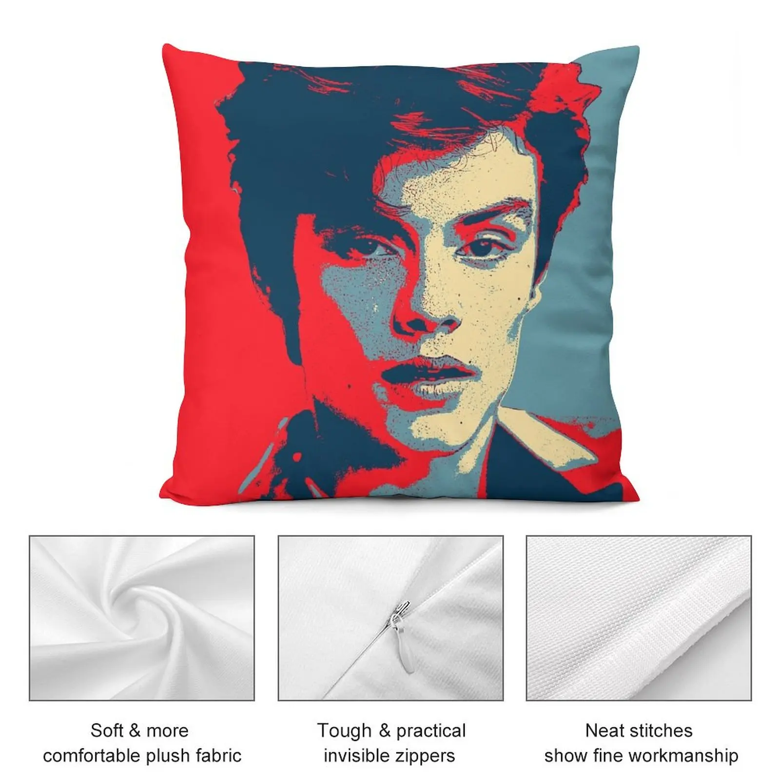 Louis Partridge Throw Pillow Sofa Cushions Covers Sofa Pillow Cover Couch Cushions pillow