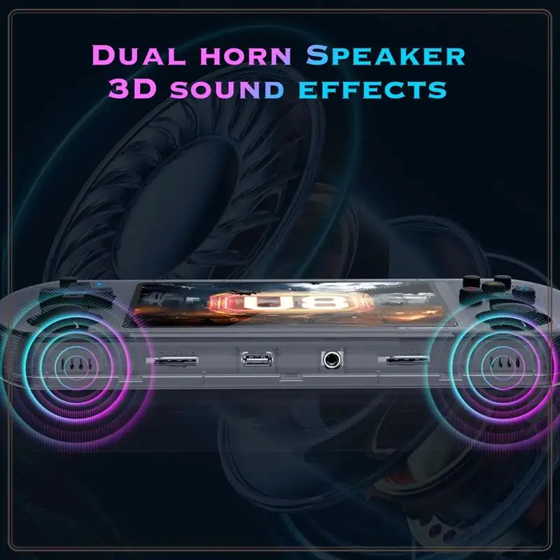 

Reliable-U8 Retro Palm Game Console Open Source Linux System Game Console Game Console 128GB Black,U8 Retro Palm Game Console Op