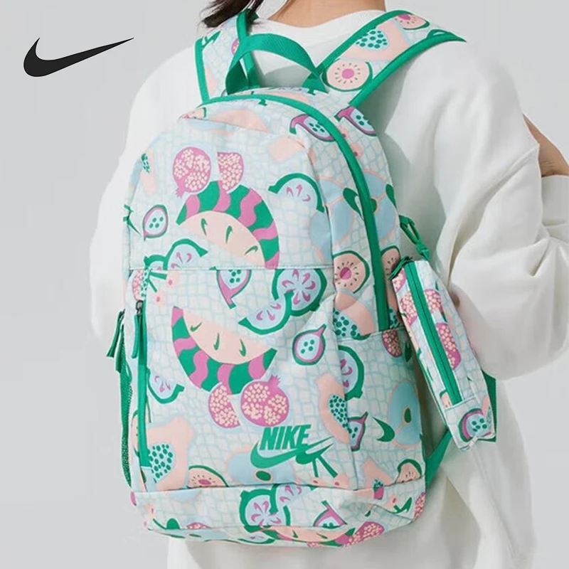 backpack nike clear 3Brand Red One size (23L) | See through school bookbag for boys, girls, men, women. Zip main compartment, side mesh bottle pocket, padded shoulder straps while the front pocket is ideal for quick access items like keys and phones For the kids going back