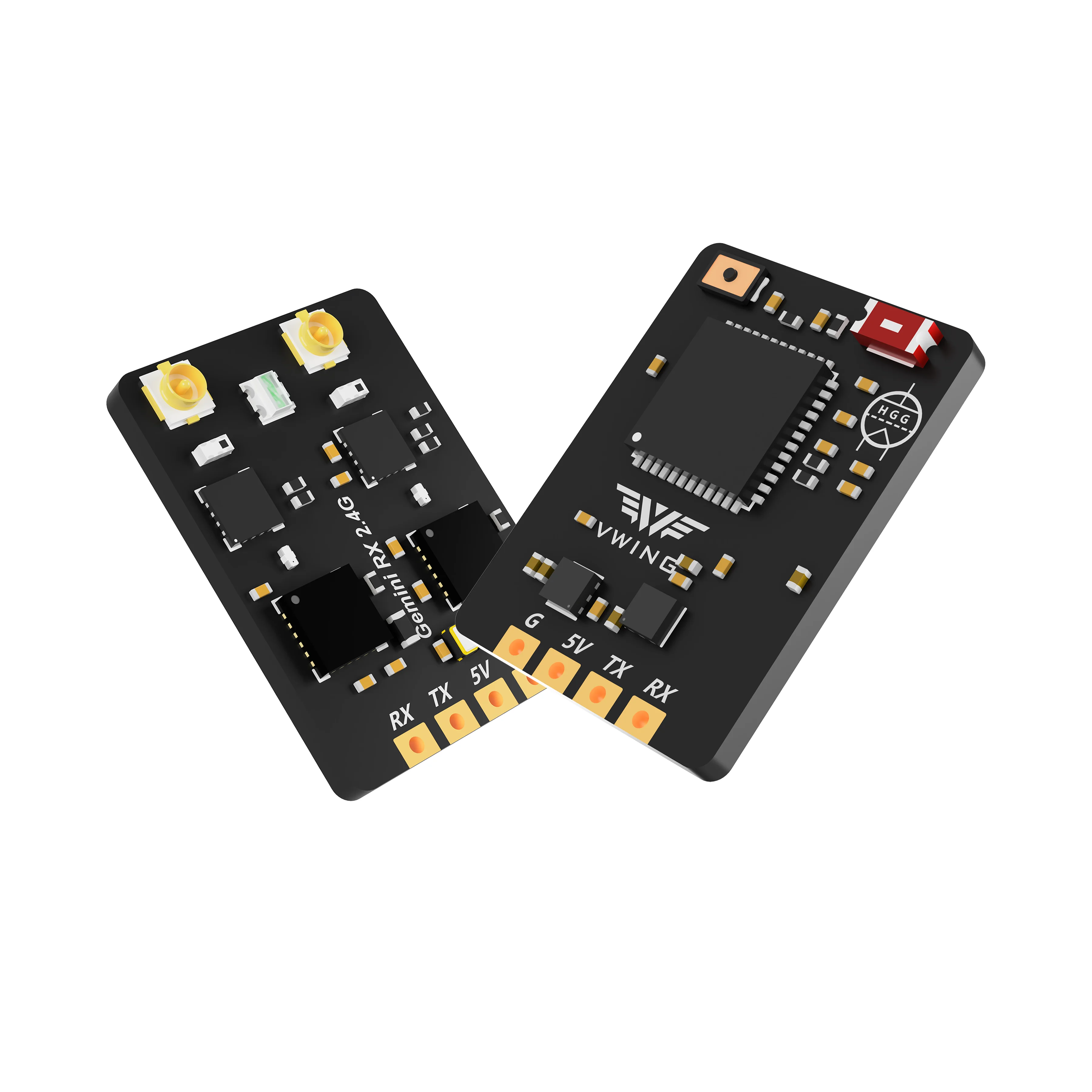 VWING GEMINI RX True Diversity ELRS Receiver 2.4G Dual Receiver FPV Drone Long Range RX view 4