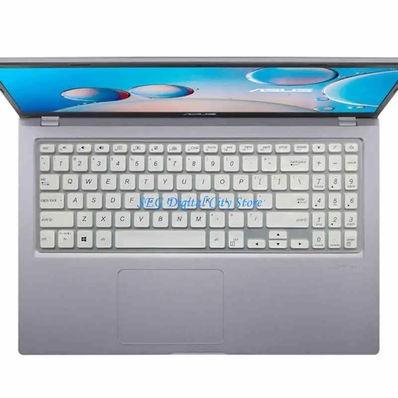 

U75B Silicone Keyboards Protectors for FL8700F S530UN Laptop Dust and Spill Resistant Semi Transparents