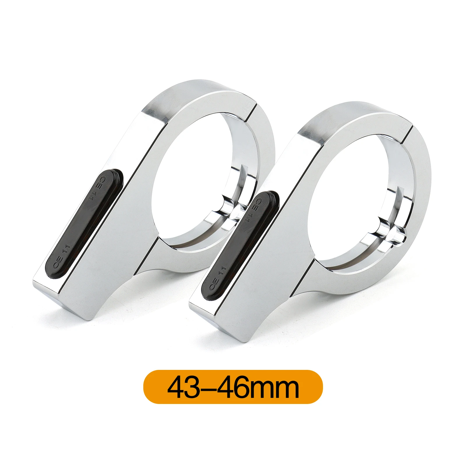 28mm-58mm Motorcycle Front Fork Tube LED Daytime Running Turn Signal Light Aluminum For Harley Honda Yamaha Suzuki Cafe Racer image 3