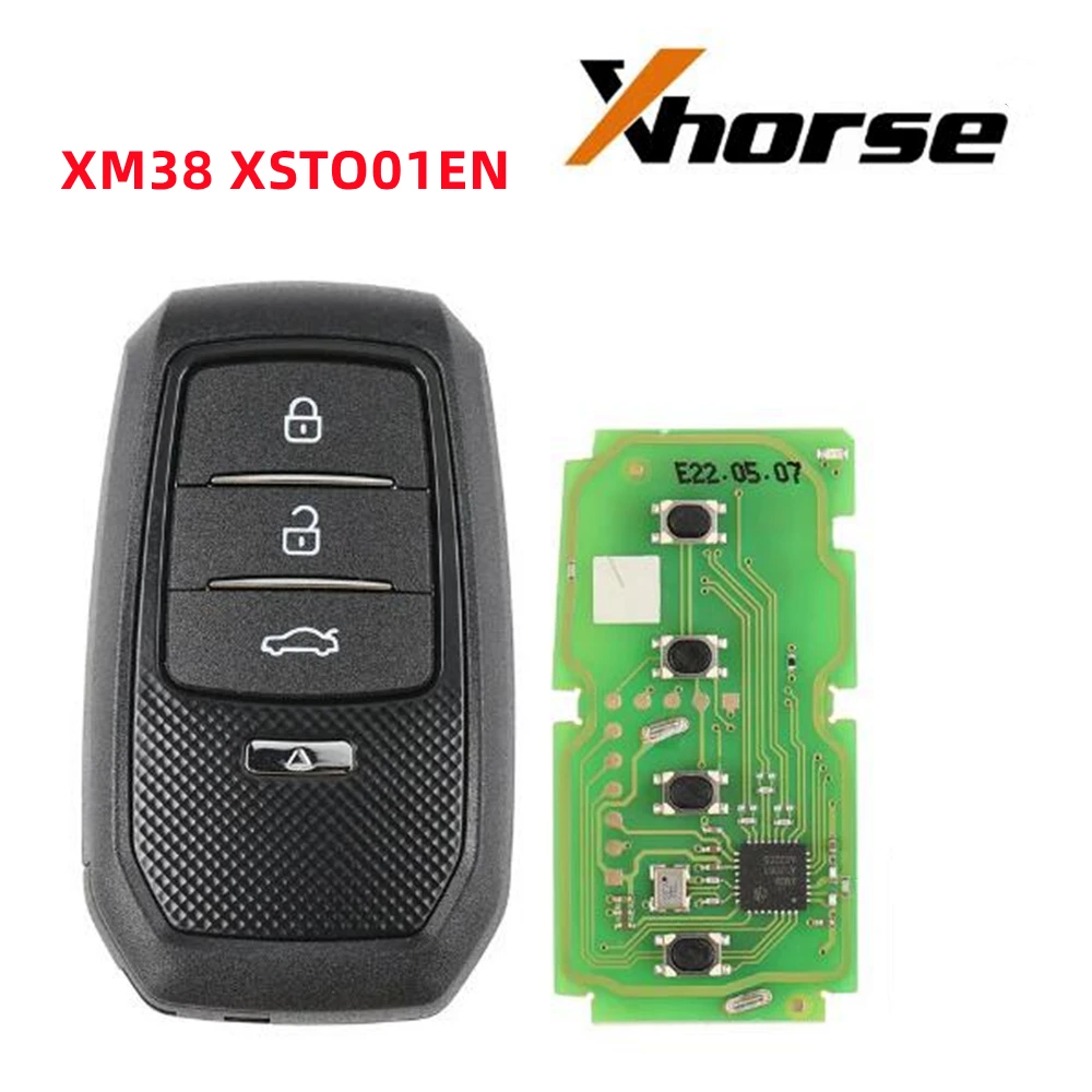 XSTO01EN XM38 TOY.T for Toyota Global version XM38 Smart Key with Key Shell Support 4D 8A 4A XHORSE 1pcs/lot