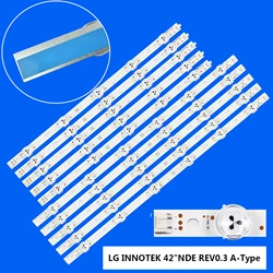 Innotek用のLEDバックライトストリップ、42ls315h、42ls341t、42ls451t、ls423150、42ls3450、4hc420DHP-scp1、innotek 42 