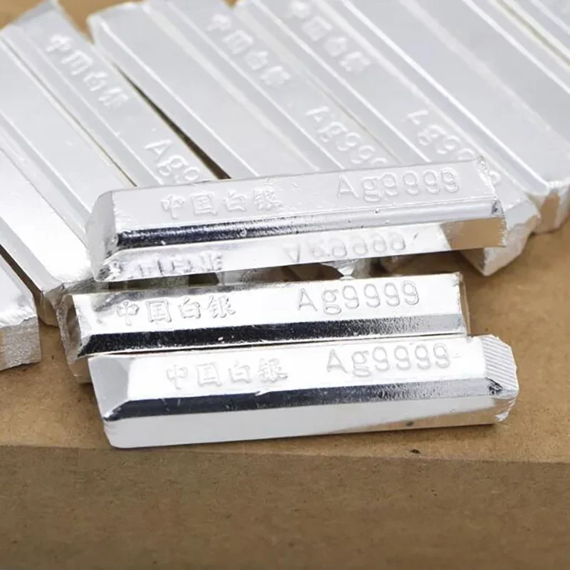 純銀地金ブロックナゲット、ag9999、10g 20g 30g 40g 50g 100g
