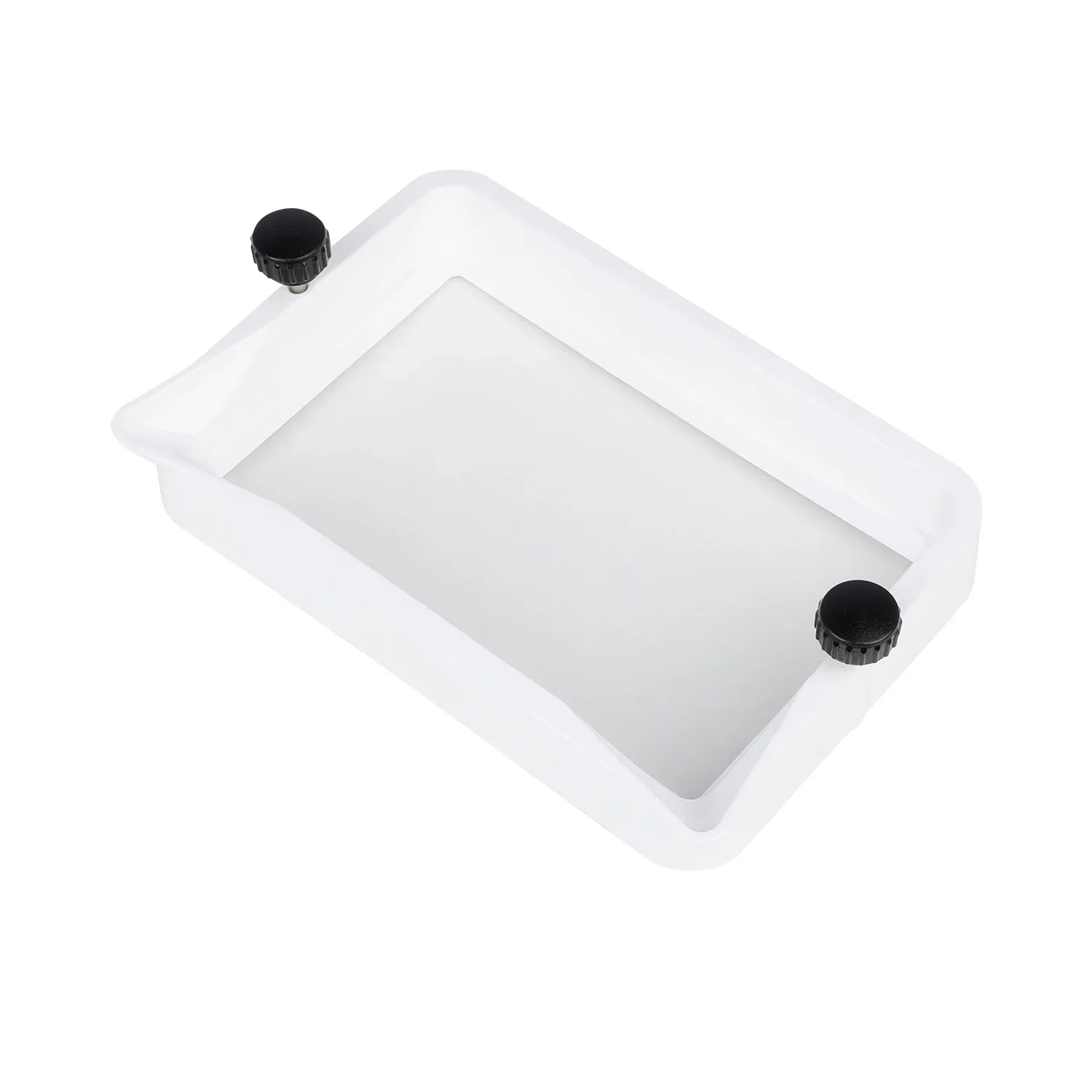 

Original Creality HALOT-R6 Tray Tit_198.56×132.73x30.4_PP_White Resin Vat Kit Plastic Tray Kit for HALOT-R6 3d Printer Parts