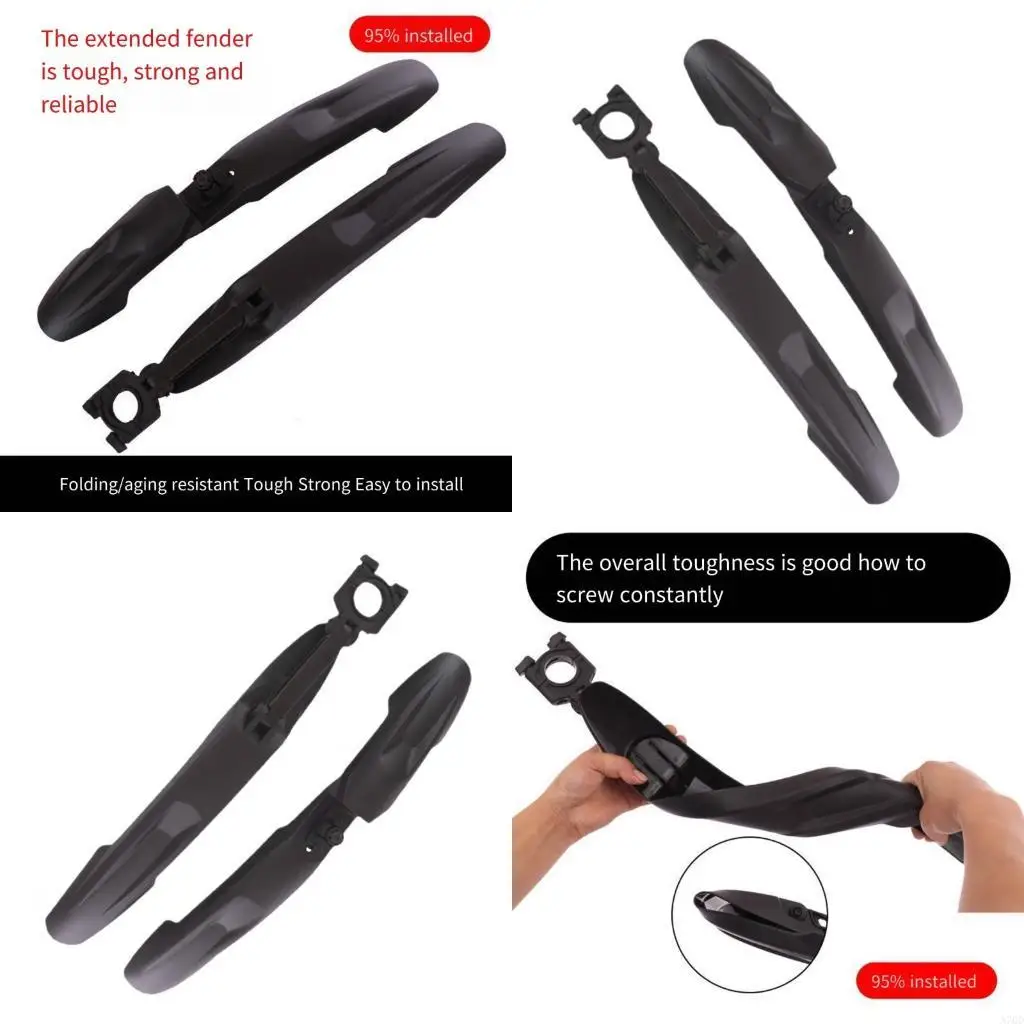 

Thicken and Widen Bicycles Mudguard Mountain Bike Mud Guard Cycling Accessories A70D