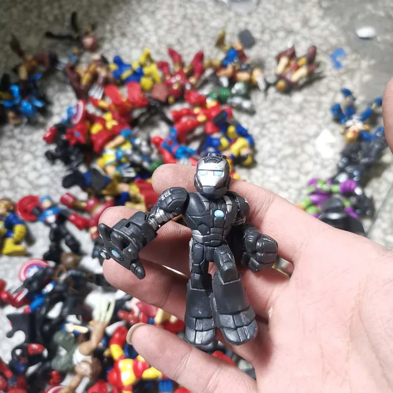 Marvel SpiderMan Avengers Wolverine jaszczurka lekarz Iron Man Hulk zabawki figurki akcji Anime figurka kolekcja