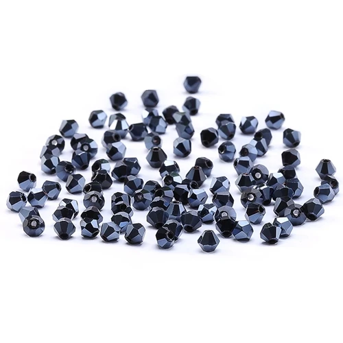 3mm 4mm 6mm 8mm Bicone Faceted Crystal Glass Loose Crafts Beads Jewelry Making