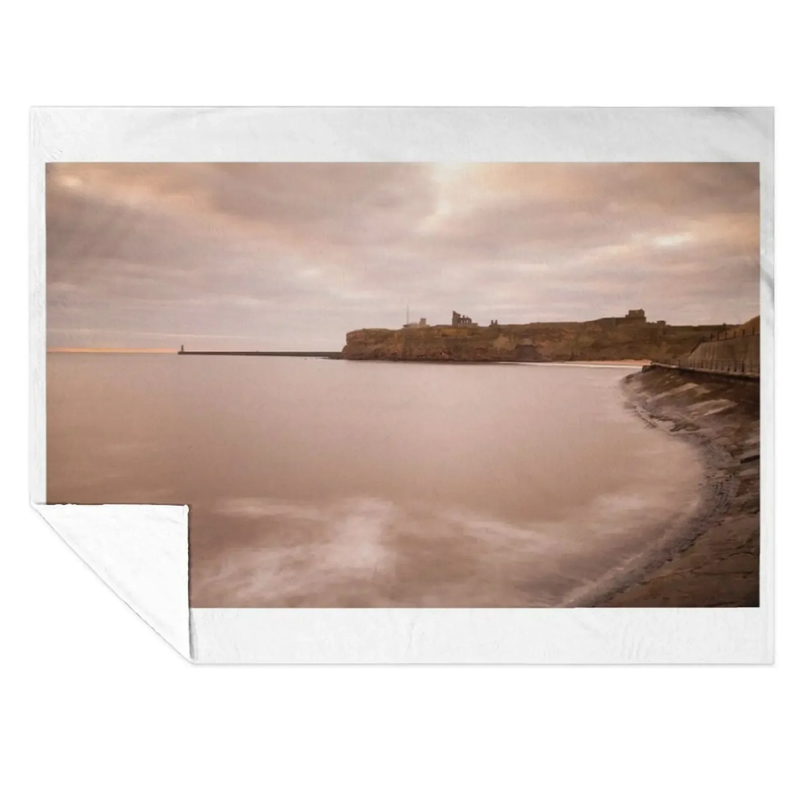 

Sunrise Priory Castle Throw Blanket Thins Plush Bed Fashionable Luxury Designer Blankets