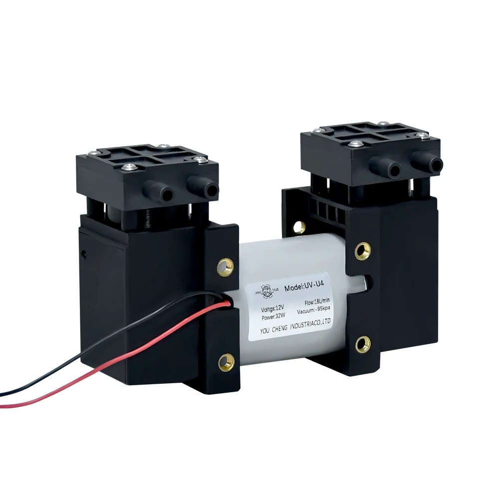 High-flow Diaphragm Vacuum Pump, Suitable for Laboratories, Packaging Air Extraction, Dentistry, and Automobile Maintenance