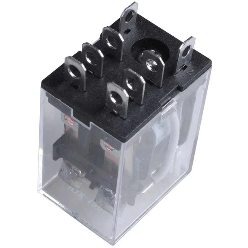 【ساخن】10X JQX-13F LY2 AC 24V Coil 8-Pin DPDT Red LED مرحل كهرومغناطيسي