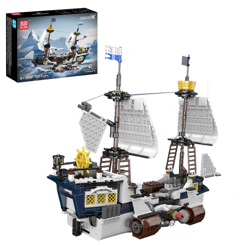 

928 шт. MOC RedBeard's Revenge пиратский корабль строительные блоки образовательная сборка пиратский корабль набор кирпичей игрушки детский рождественский подарок