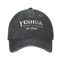 Custom Fashion Unisex Cotton Christian Yeshua Jesus Baseball Cap Adult Adjustable Dad Hat Women Men Outdoor