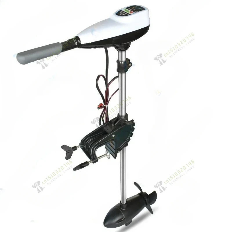 

240LBS Brushless Professional Electric Outboard Thrust 24V Trolling Motor Durable Electric Boat Engine