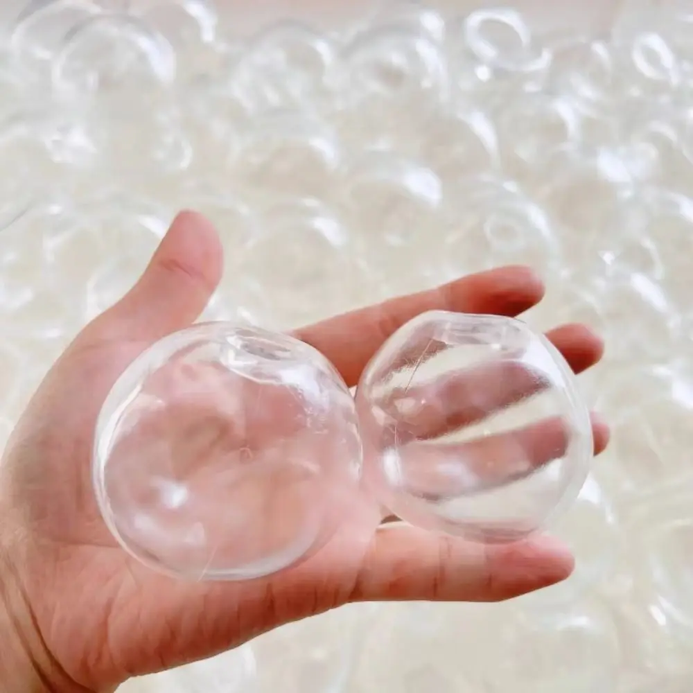 

Slow Rebound DIY Empty Ball Skin TRP Casting Molds Sphere Jewelry DIY Pressure Ball Kit Blank Transparent White