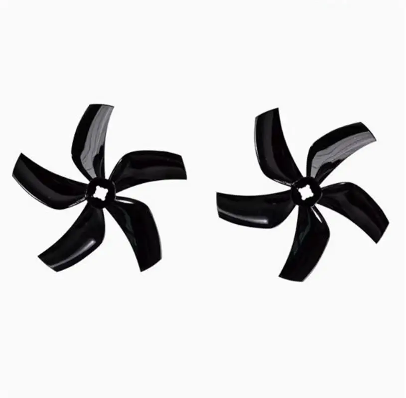 GEMFAN 76mm 5-Blade Propeller D76 Tunnel Machine Blade For RC 3inch Toothpick Cinewhoop Racing Drone 2Pairs/4Pcs