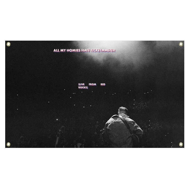 Hip hop Cantante rapper Zach Bryan album bandiera, decorazioni per la casa arte retrò appesa a parete decorazione della stanza degli appassionati di musica