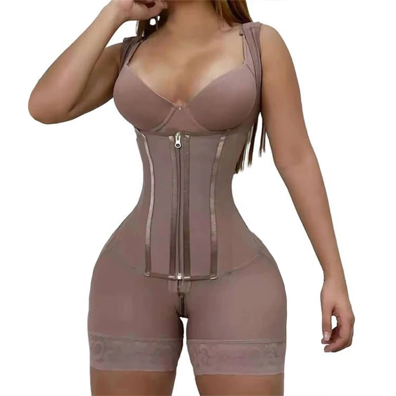 

New BBL Fajas Colombianas Bodysuit Extreme Waist Belt High Compression Tummy Tuck And Hip Lift Tail Lift Postoperative Girdles