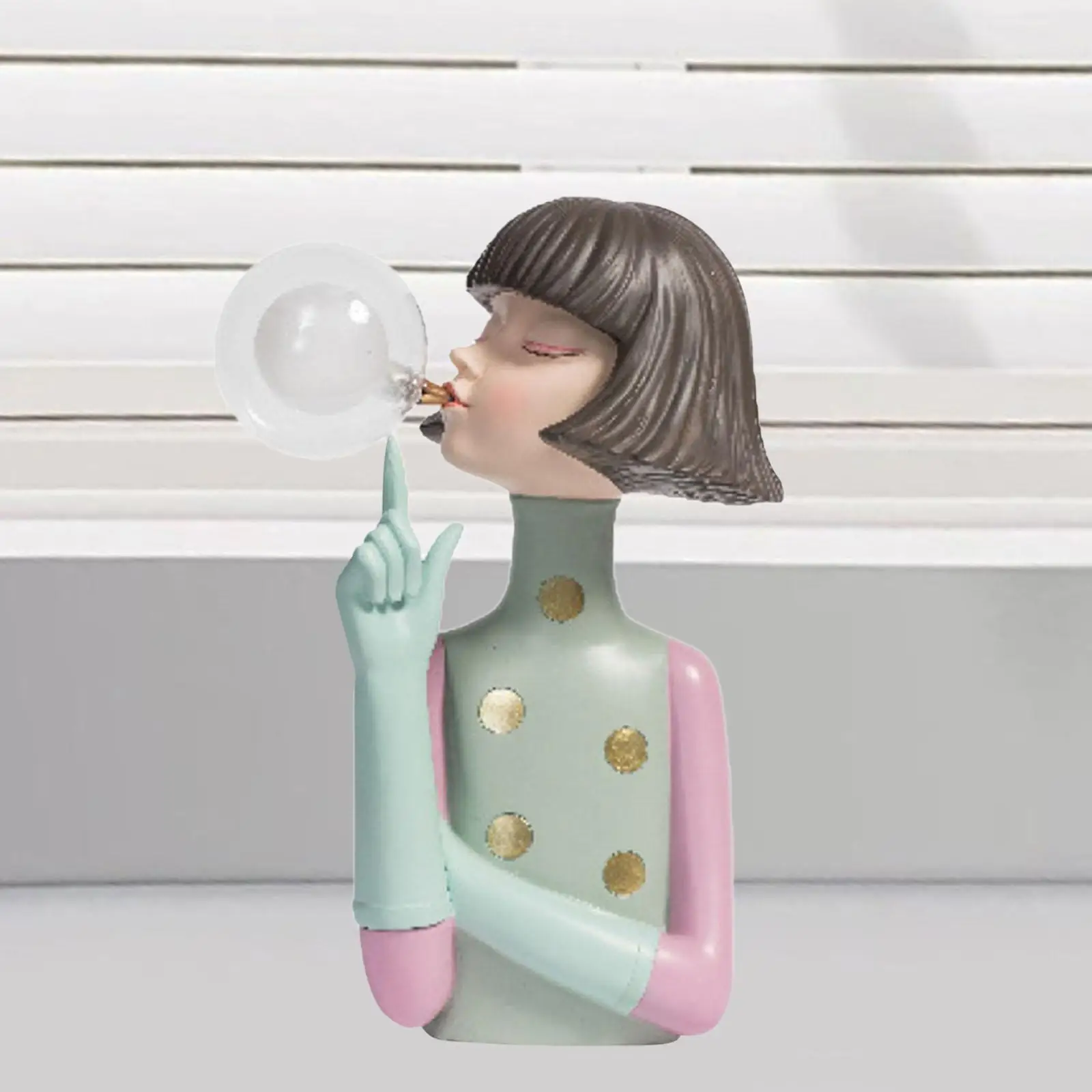 

Creative Night Light Girl Statue Decorative Lamp Modern Lighting Desktop Decoration for Entrance Living Room Bedroom Home Decor