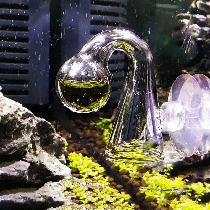 Aquarium CO2 Glas Drop Checker-Test Aquarium CO2 pH-Detektor
