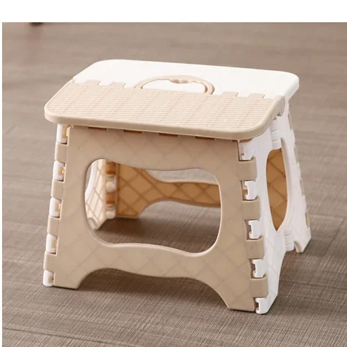 

966 Cartoon Small Step Stool Stepping Bench Stable Bedside Stools Anti-skid Plastic manren Stool HouseholdSet Colors x 15 Pieces