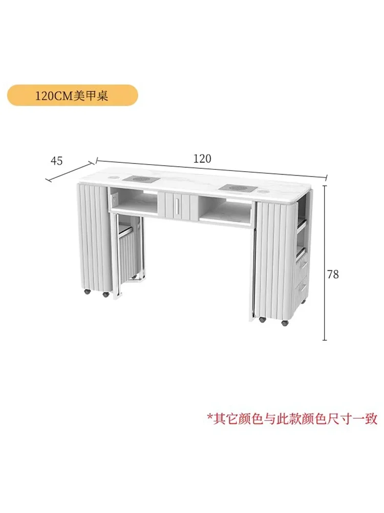 Роскошный скандинавский маникюрный стол, туалетный столик, профессиональный дизайнерский стол для ногтей, мебель для маникюрного салона Mesa De, KMNT