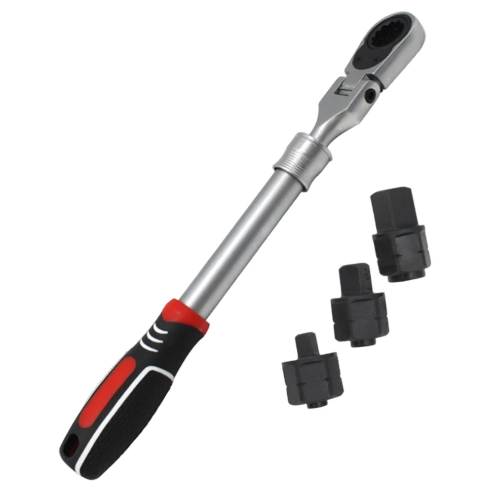 

1 шт., 90 зубьев, 32,5-45 см, выдвижной ключ с трещоткой, автоматический быстроразъемный гаечный ключ для снятия головки, многофункциональный ручной инструмент