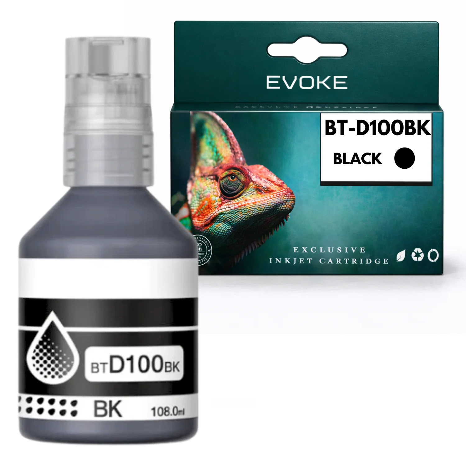 Evoke Compatibele Toner voor Brother D100 Btd100 Zwart 7500 Pagina's Dcp-T230 T430W T435W
