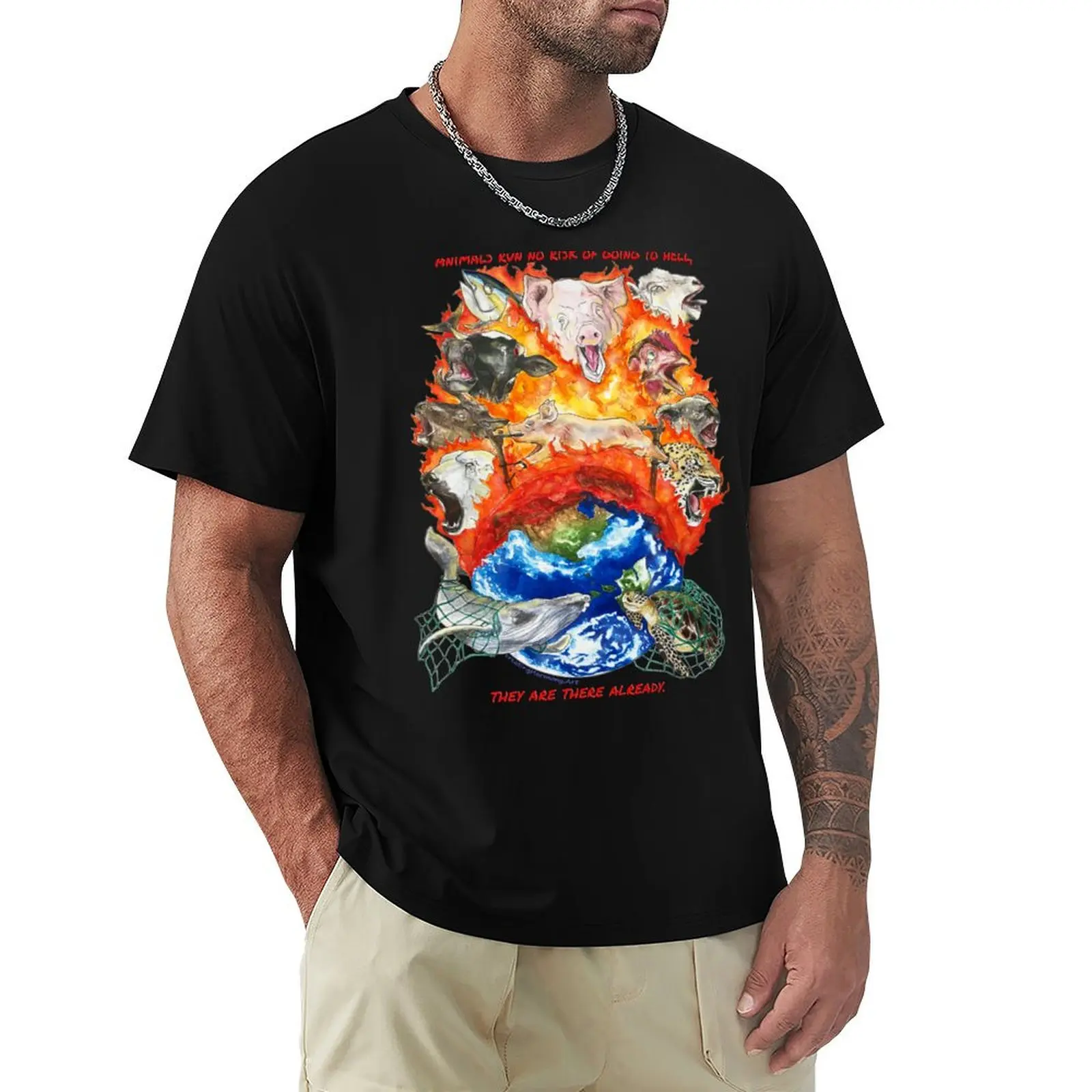 Animal's hell T-Shirt aesthetic clothes shirts graphic tees oversized t shirts for men