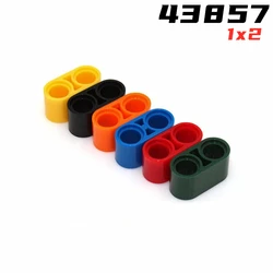 Rainbow Pig MOC Parts 43857 High-Tech Beam 1 x 2 Thick Liftarm Compatible Bricks DIY Building Blocks Particle Kid Brain Toy Gift