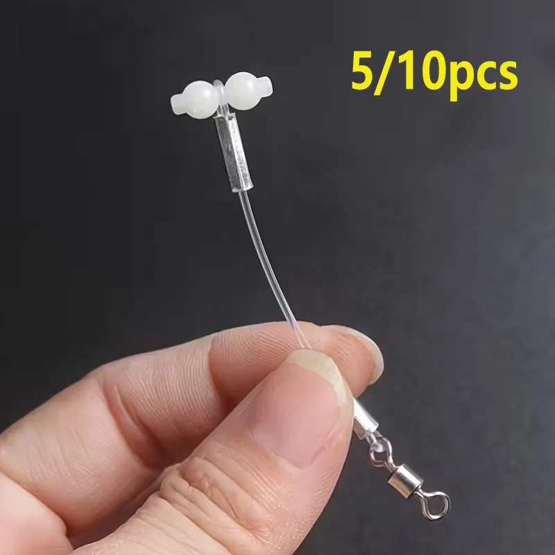 5/10pcs Luminous Gourd Balance Support, Gourd Swivel Connector, DIY Fishing Tackle Set for Sea Fishing,