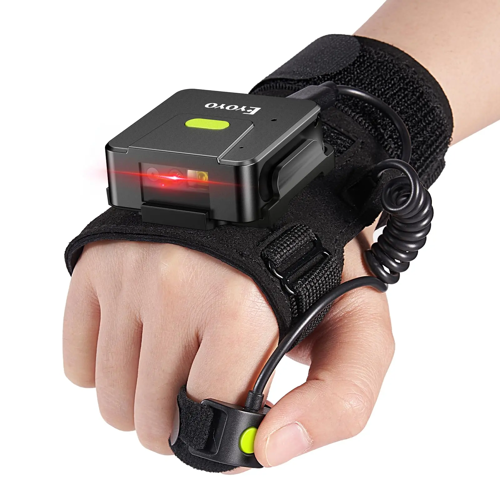 Eyoyo EY-027Pro – verbesserter tragbarer 1D- und 2D-Barcodescanner, Bluetooth-QR-Lesegerät, große Reichweite, schnelles Scannen, UPC- und EAN-Barcodes, Buchscanner, 10 Stunden Betriebsdauer