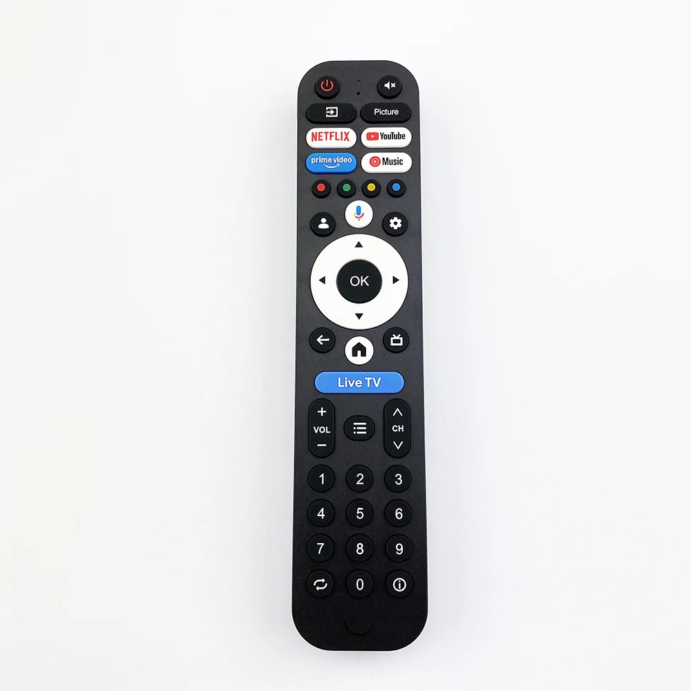 Original Voice Remote Control XM-BT-41M  for EPIC KRUGER&MATZ KTC MAXIPOWER SKYONE SKYWORTH VOX WARENHAUS Televisions