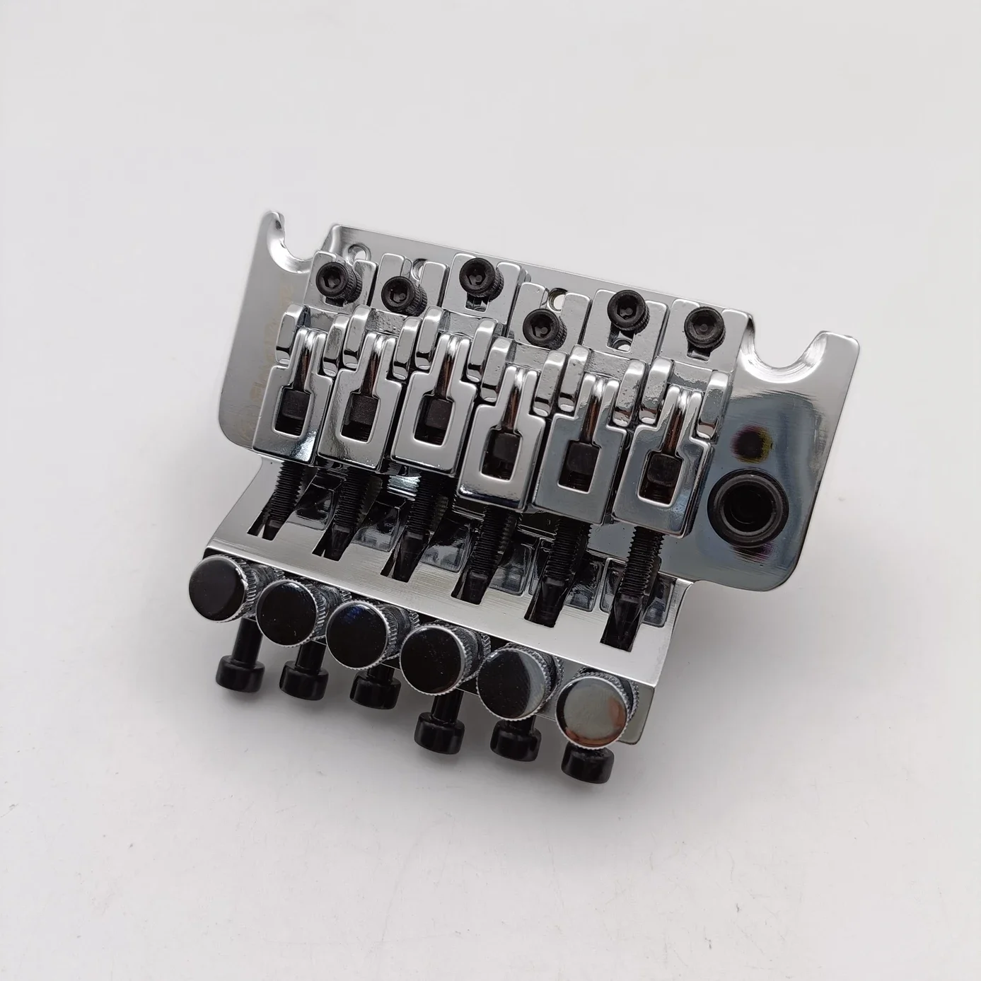 Tremolo Bridge Classic Double Locking System Bridge Stainless Block Chrome Length 34mm Guitar Parts