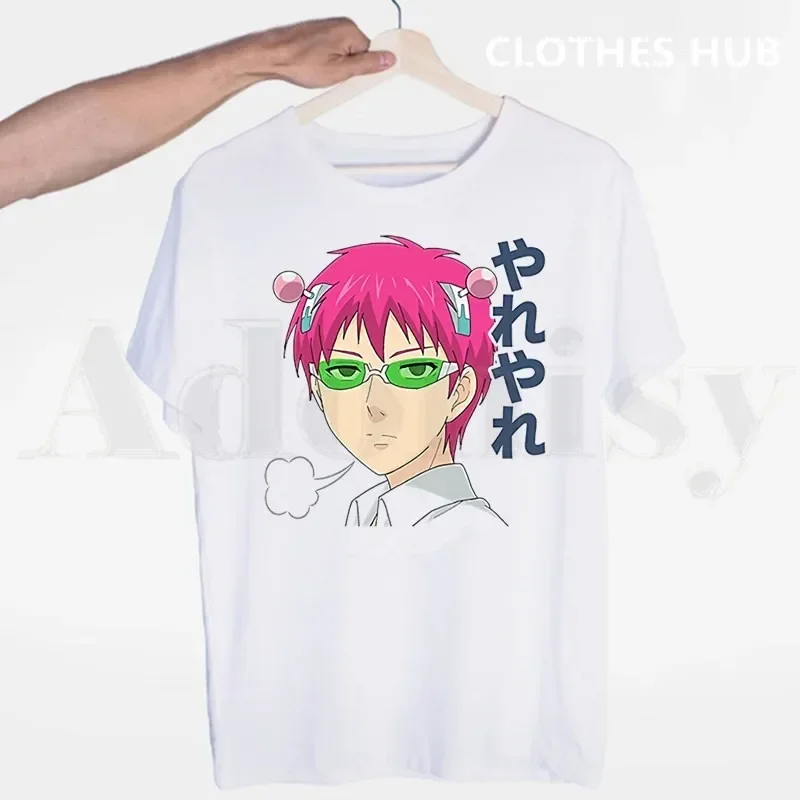 

The Disastrous Life Of Saiki K Kusuo No Psi Nan Tshirts Men Fashion Summer T-shirtsTshirt Top Tees Streetwear Harajuku Funny