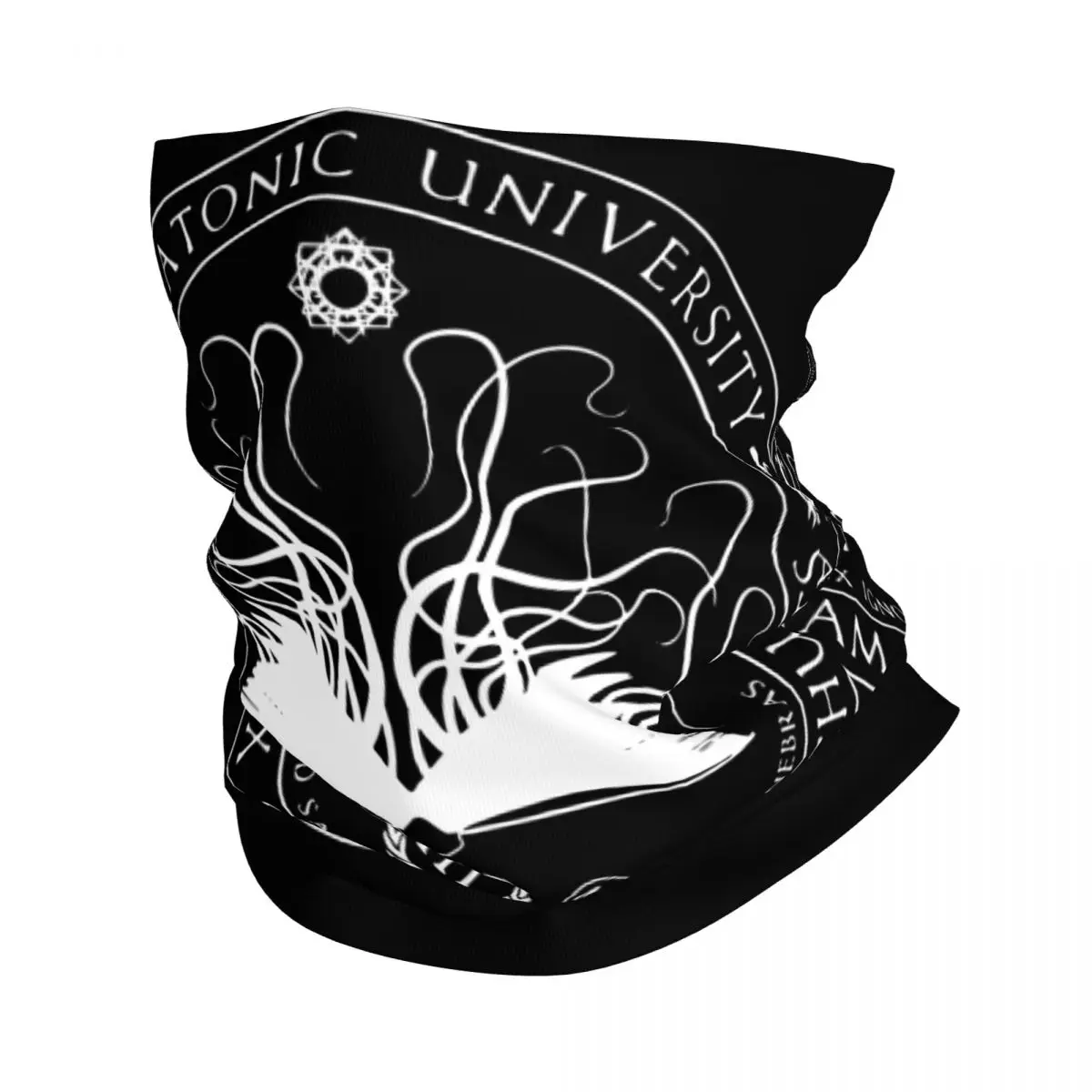 

Повязка на шею Miskatonic Sigil Call Of Cthulhu, гетры Miskatonic Lovecraft arкхэм, шарф на лицо теплая Балаклава для бега унисекс для взрослых