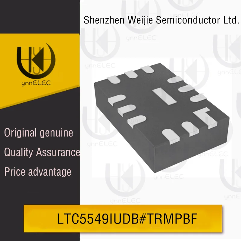 

Original LTC5549IUDB#TRMPBF RF Mixer | 1-12GHz | 10.4dB Conversion Gain | QFN-12-EP(2×3)