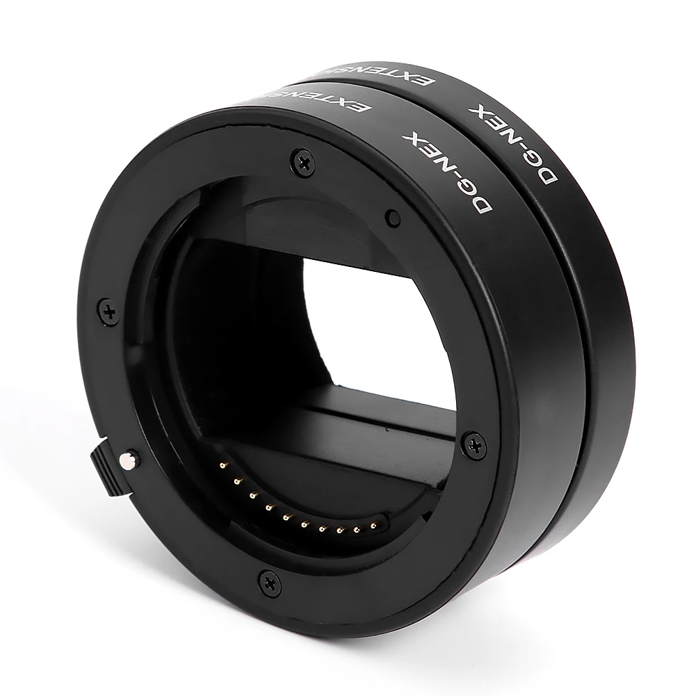 Metal Auto Focus AF Macro Extension Tube 10mm 16mm for Sony A6500 A6300 A6000 A7SII A7R A7III A7II A7 A9 NEX E-Mount Camera