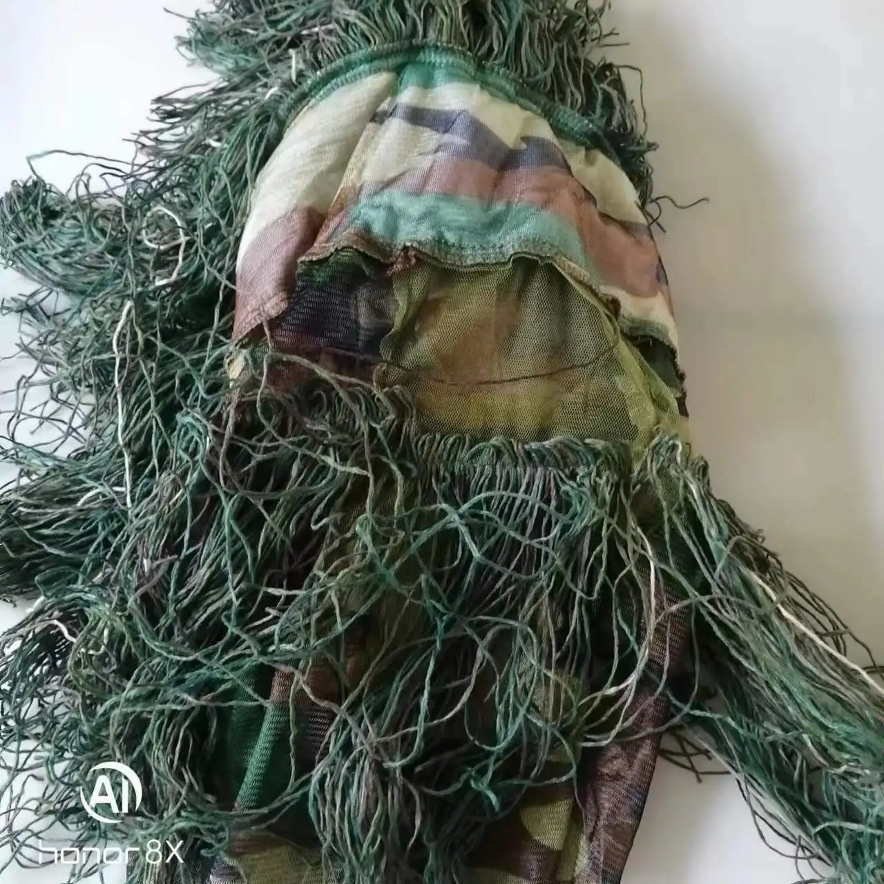 Ghillie Suit Hunter Hunting Woodland, 3D Bionic Leaf Camouflage Clothing, Disguise Uniform, Cs Camo Suits Set ﻿