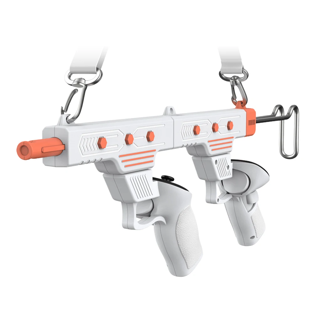Adapter karabinu VR do kontrolera VR, akcesoria do gier VR, uchwyt kontrolera strzeleckiego, nakładki na kontrolery do Meta Quest 3/3S