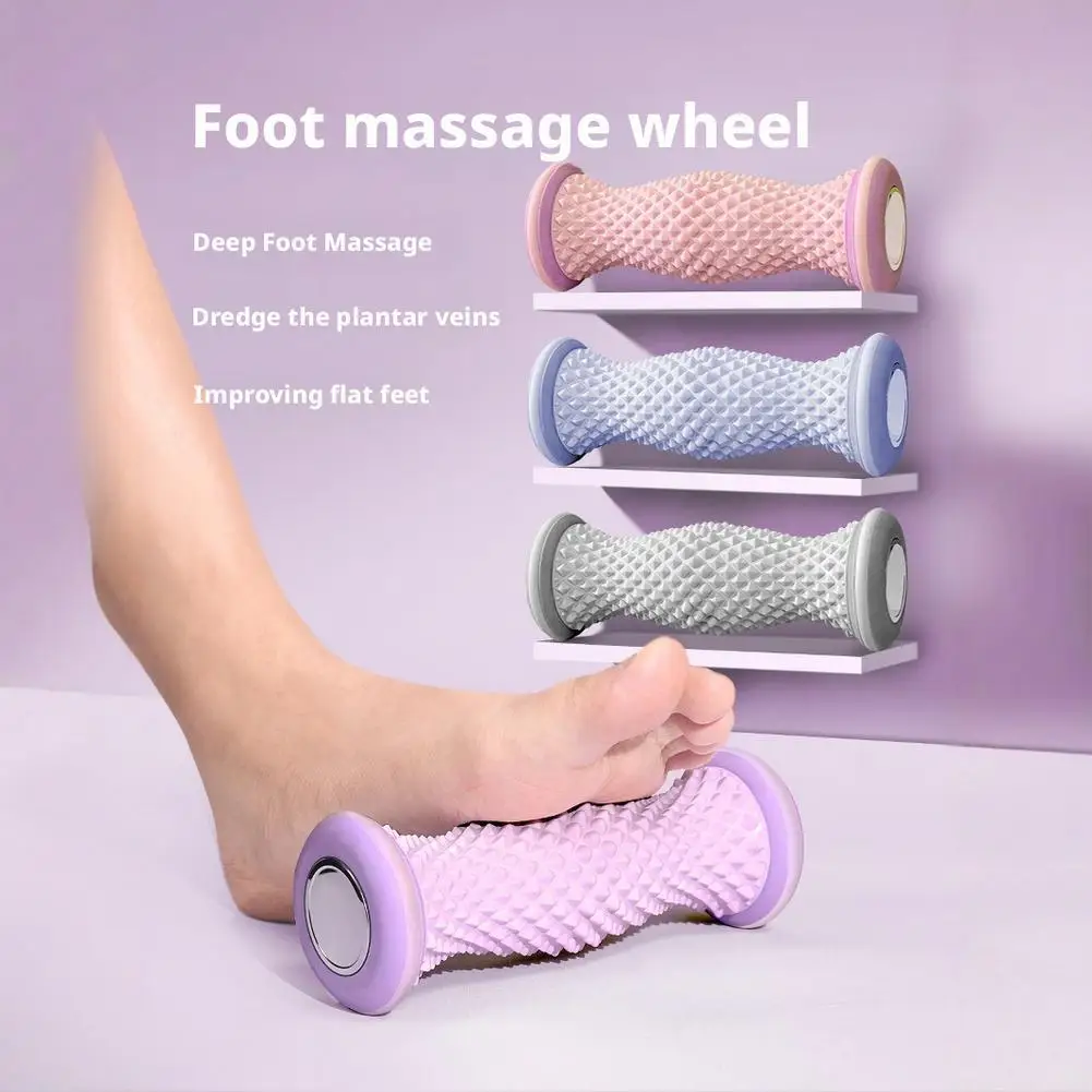 Fußroller-Massagegerät für Beine und Körper, Yoga, Plantarfaszi, Rad, Heimtraining, Sport, Muskelentspannung
