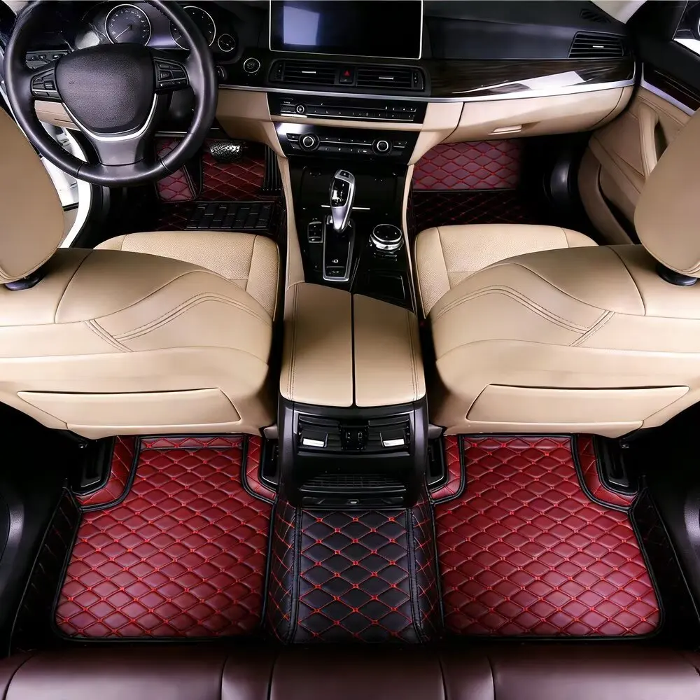 Car Floor Mats For Mazda 3 2006 2007 2008 2009 2010 2011 2012 Custom Auto Foot Pads Carpet Cover Interior Accessories 6847