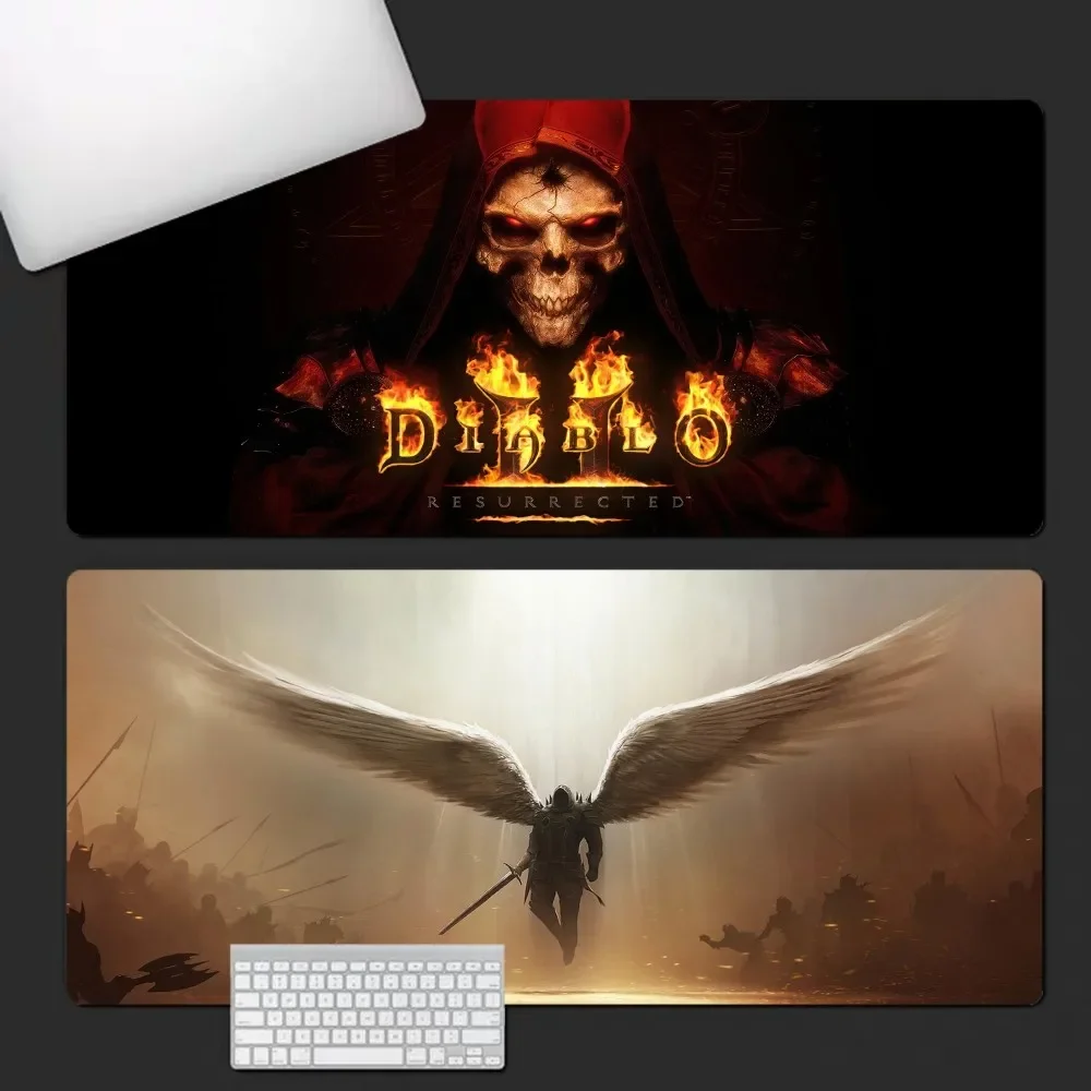 D-Diablo GAME Mousepad INS Tide Large Cartoon Anime Gaming Mouse Pad Keyboard Mouse Mats Desk Mat Accessories