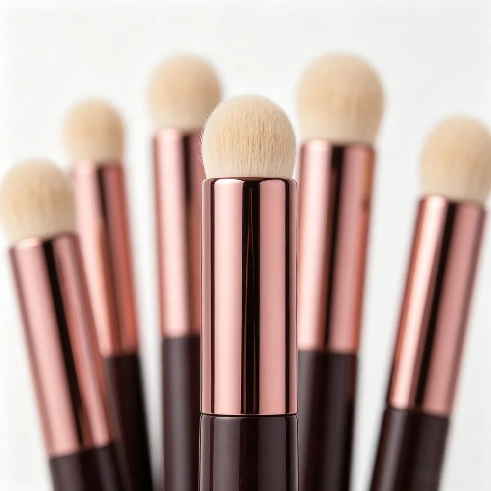 2pcs Beginner Multi-Use Makeup Brush Set: Can Be Used As Eyeshadow Base Brush, Blending Transition Brush, Color Eyeshadow Brush