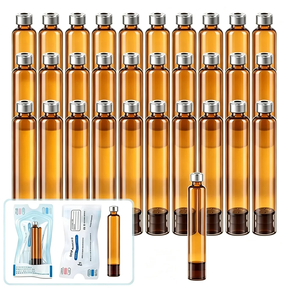 10~200pcs Cassette Bottle Magic Pen Disposable Sterile Cartridge Bottle Catheter 3ml Sleeve Independent Packaging Sterilization